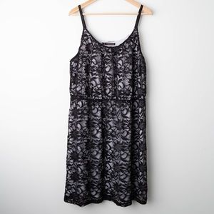 [Maurices] Black Lace Dress 1X